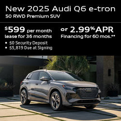 Audi Q6 etron Promotional Offer